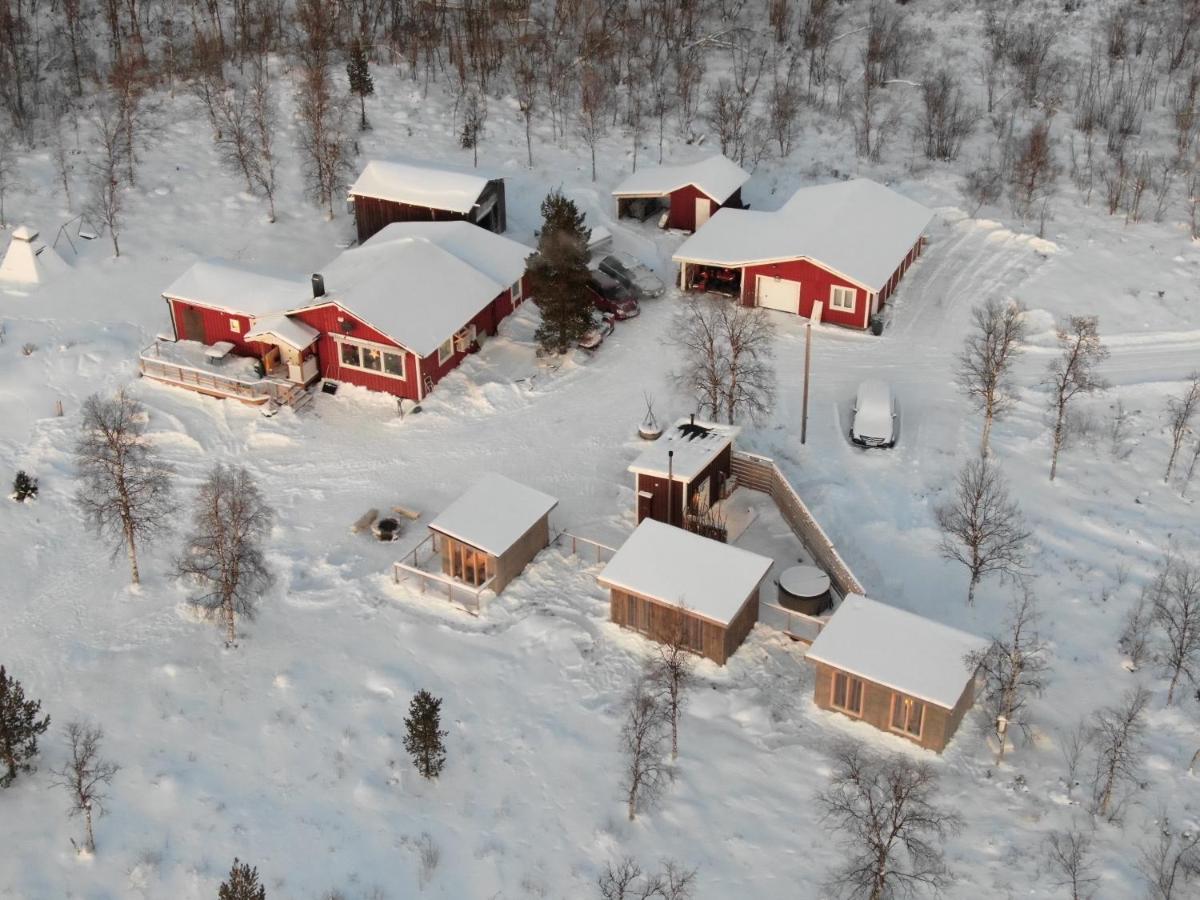 Arctic Gourmet Cabin Kiruna Exterior foto